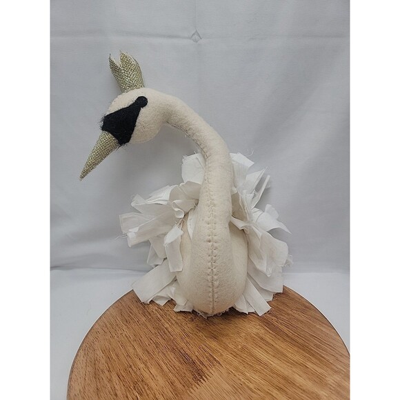 NWT Mud Pie Mini Swan Wall Mount 12" - Picture 1 of 7